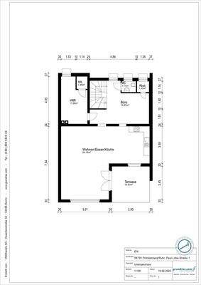 Grundriss Sockelgeschoss
