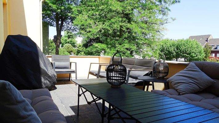 Terrasse-Blick Umfeld