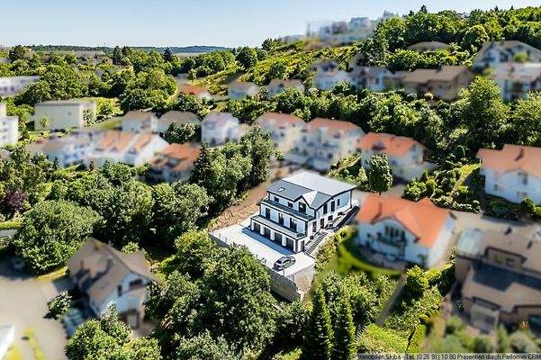 Ausblick durch erhöhte Lage