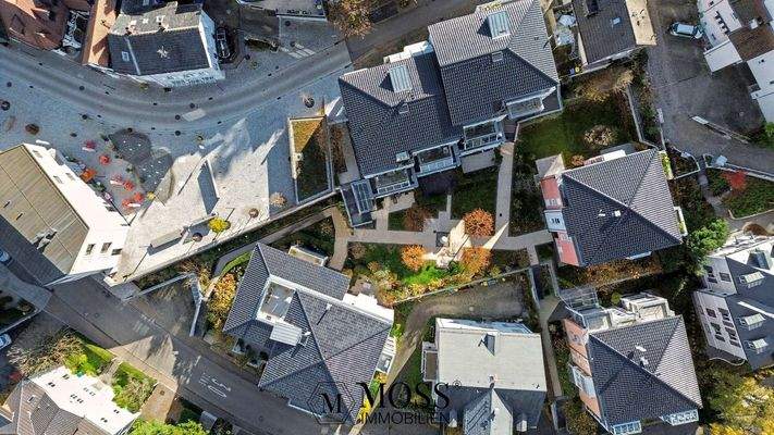 Luftansicht Wohnanlage 