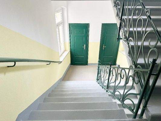 Abstellkammer im Treppenhaus