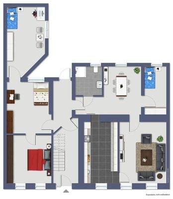 Grundriss Erdgeschoss