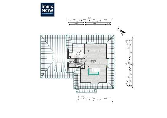 Grundriss Dachgeschoss