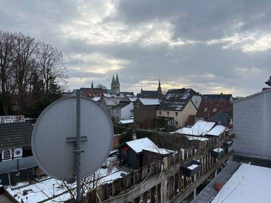 Blick von der Dachterrassse