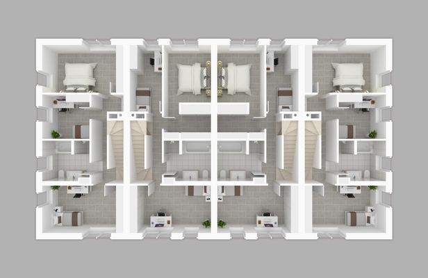 3D Grundriss OG