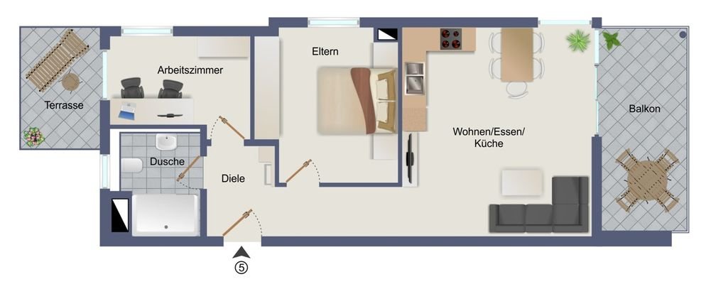 Wohnung Nr. 5