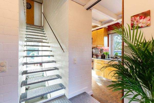 Aufgang zum Ober- und Dachgeschoss