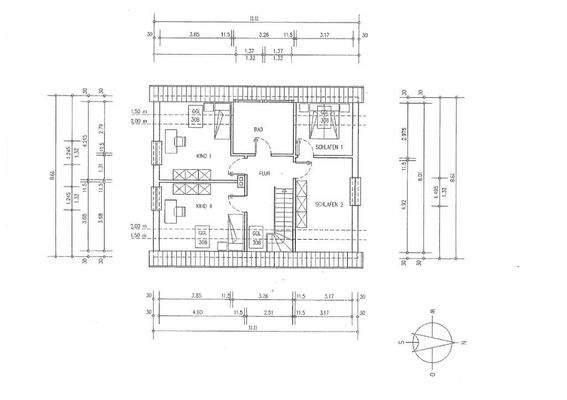 Grundriss Obergeschoss