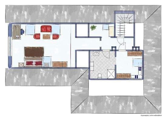 Grundriss Dachgeschoss