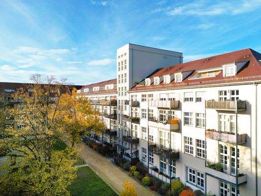 Saniertes Industriegebäude