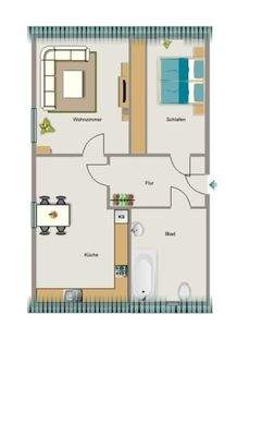 Grundriss beispielhaft