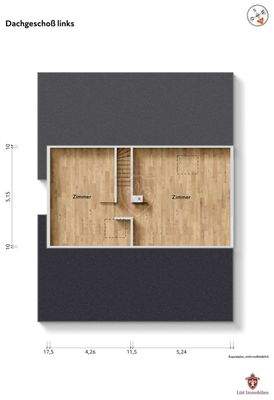 Grundriss Dachgeschoß