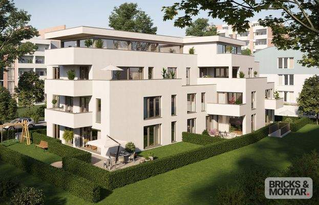 Oblatterwall Garten (Visualisierung)