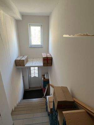 Treppe zum OG Anbau