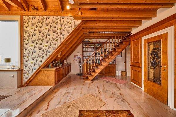 Treppenaufgang, Schlafzimmer DG