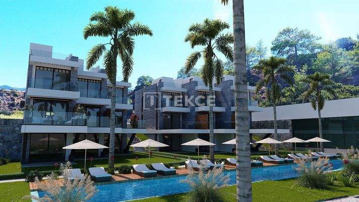Sea View Townhouses for Sale in Girne Bahçeli