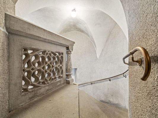 Wendeltreppe im Treppenturm