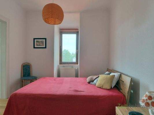 Blick in das vordere Schlafzimmer