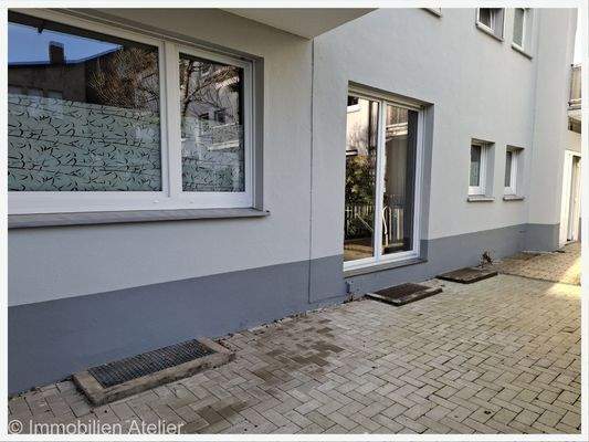 Hintere Außenfassade