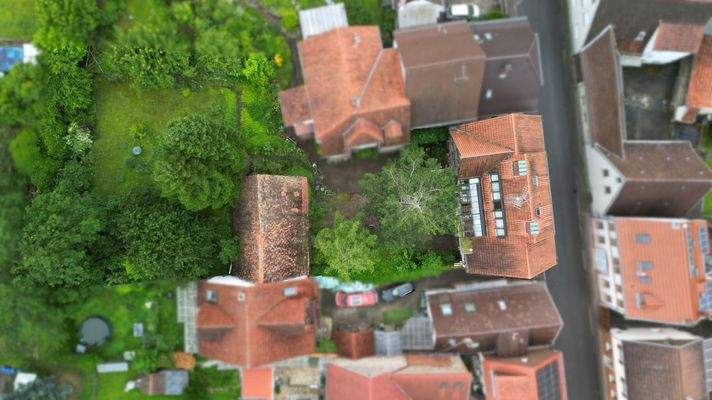 Vogelperspektive Grundstück