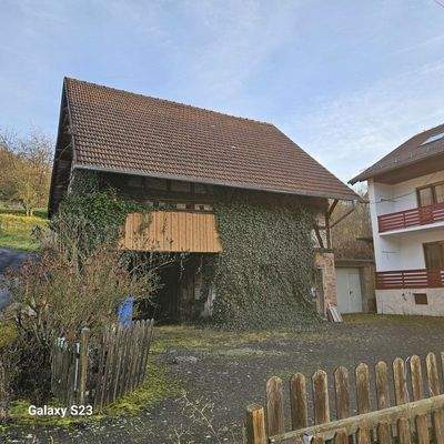 Frontansicht Scheune