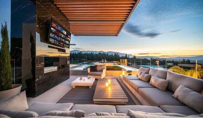 Kreta, Almyrida: Unglaubliche Luxusvilla zum Verkauf in Almyrida