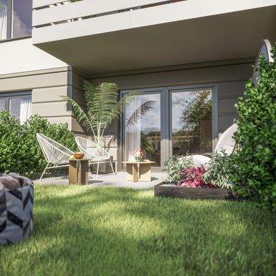 Visualisierung Garten