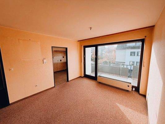 Wohnbereich mit Balkon