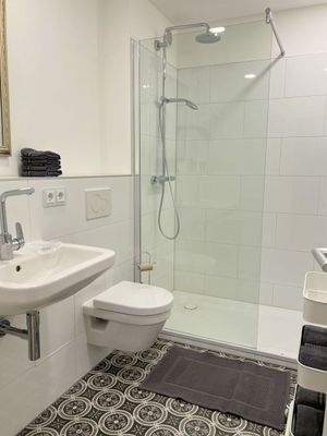 Innenliegendes Duschbad