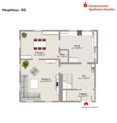 Haupthaus - EG