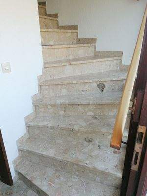 Treppe zur Wohnung