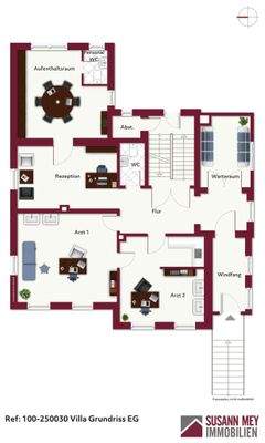 Grundriss EG Hochparterre