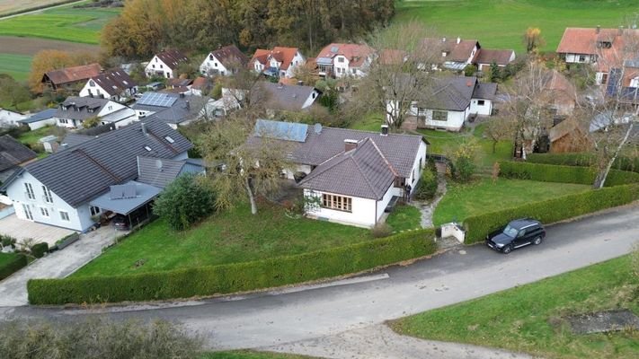 Haus - Drohnenaufnahme