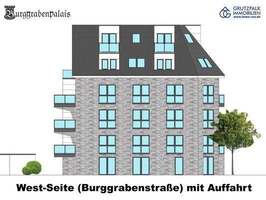 Bauzeichnungsansicht von WEST