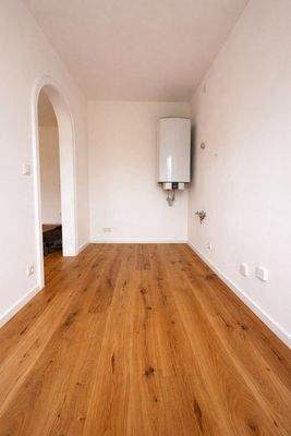 Küche neuer dezentr. WW-Boiler