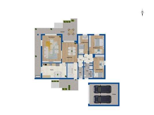 Grundriss Erdgeschoss