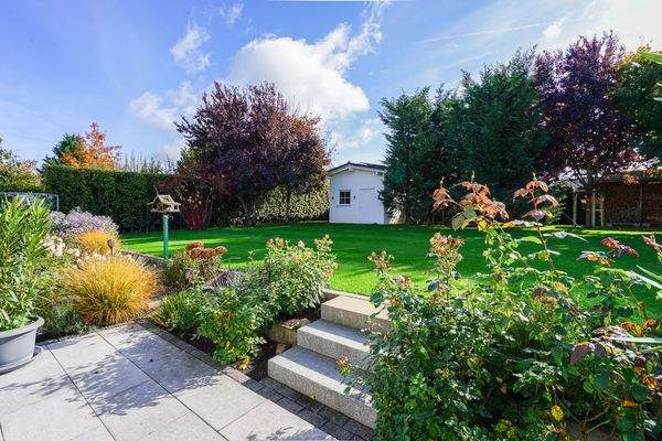 Terrassenblick Garten