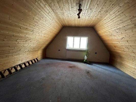 Zimmer im Dachgeschoss