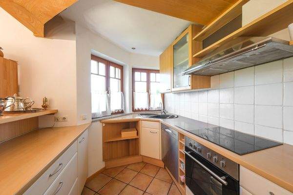 moderne, offene Küche