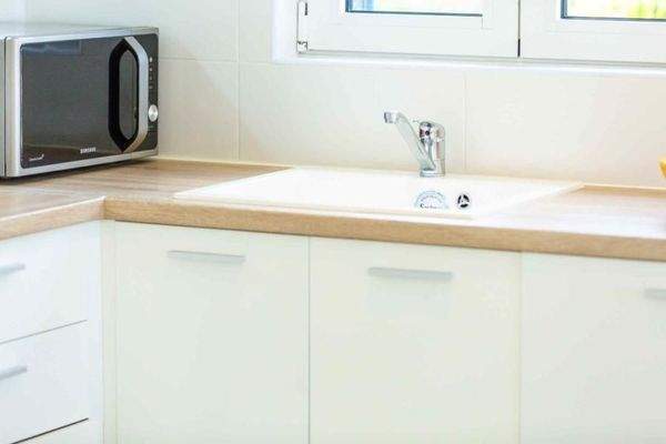 Kreta, Asprouliani: Schönes Haus in toller Anlage mit Meerblick zu verkaufen