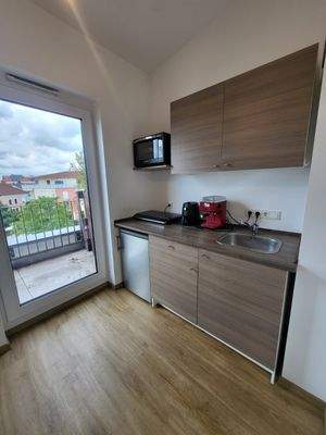 Wohnbereich mit Küchennische