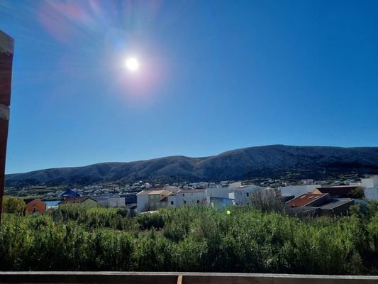 Ausblick vom Balkon