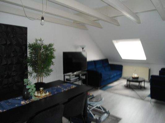 Heller Wohn & Essbereich