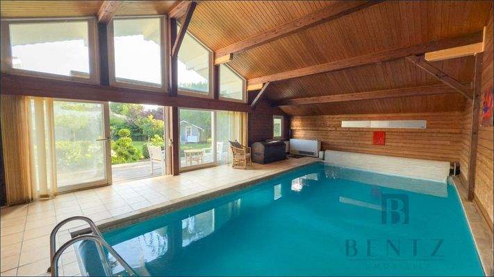 Poolhaus Visualisierung