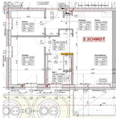 Breitenfeld 8 - Grundriss