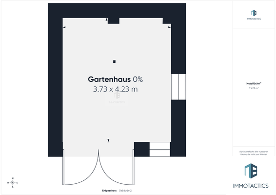 Grundriss Gartenhaus