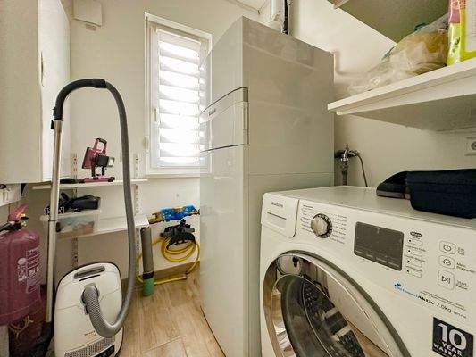 Praktischer Hauswirtschaftsraum