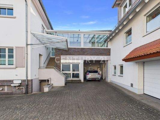 Verbindung Vorderhaus und Hinterhaus