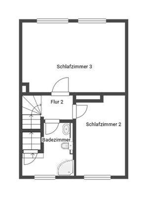 Grundriss Skizze 1. OG