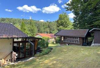 Garten m. Gerätehaus